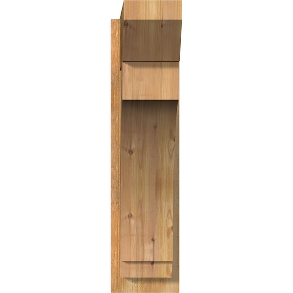 Imperial Slat Rough Sawn Outlooker, Western Red Cedar, 8W X 24D X 32H